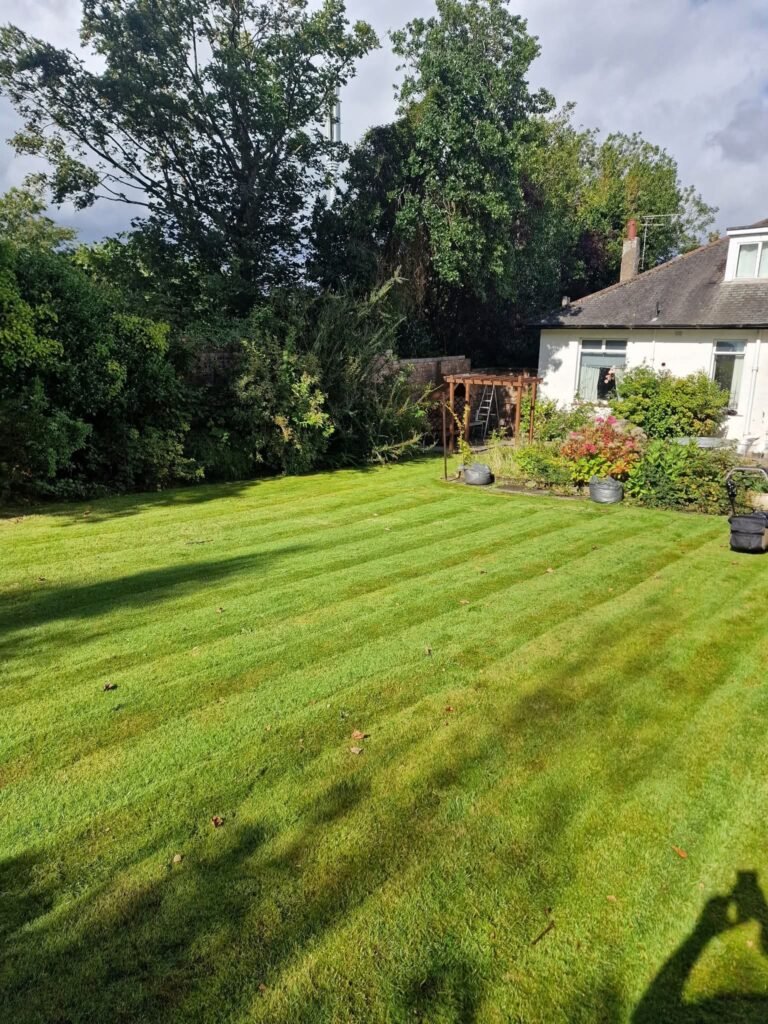 lawn moving section